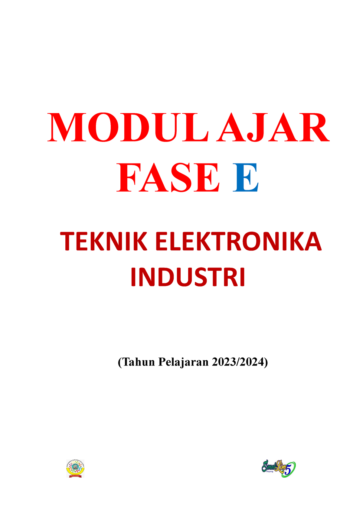Modul Ajar 3 Klh Tei Modul Ajar Fase E Teknik Elektronika Industri Tahun Pelajaran 2023 6845