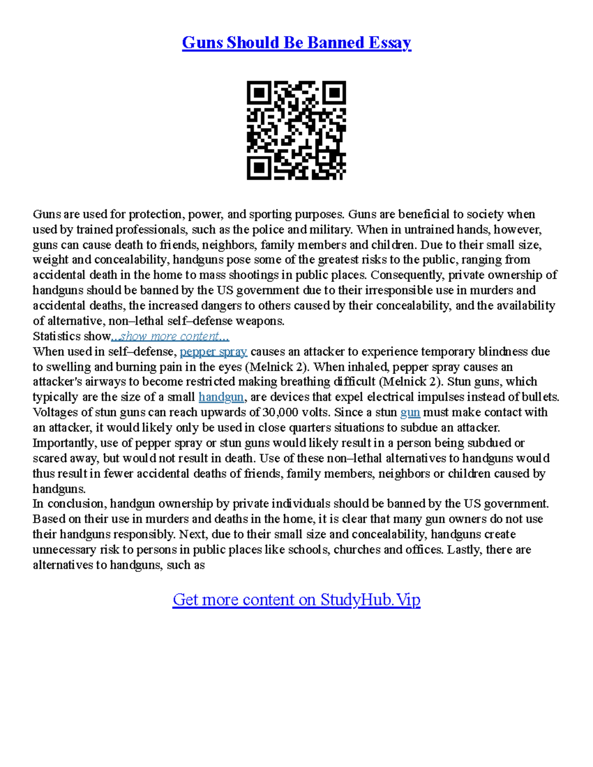 gun-control-essay-conclusion-guns-should-be-banned-essay-guns-are
