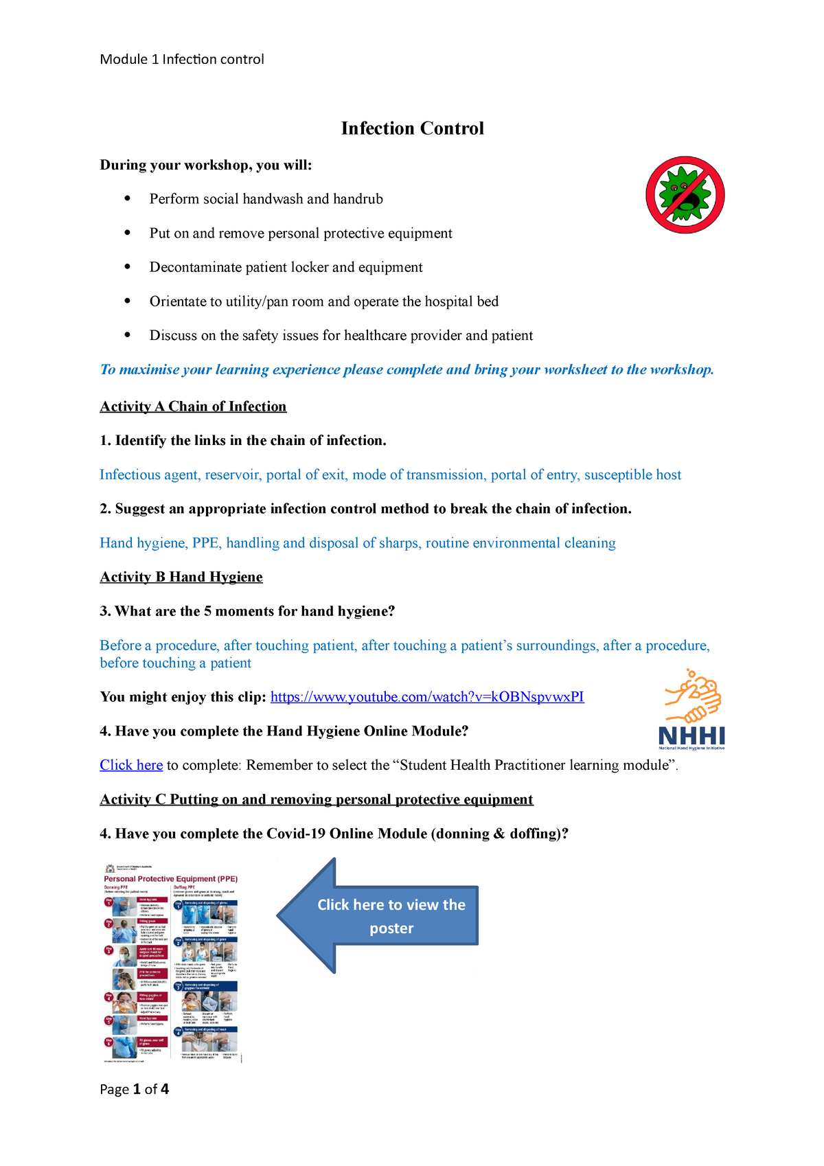 m1-infection-control-worksheet-1-infection-control-during-your