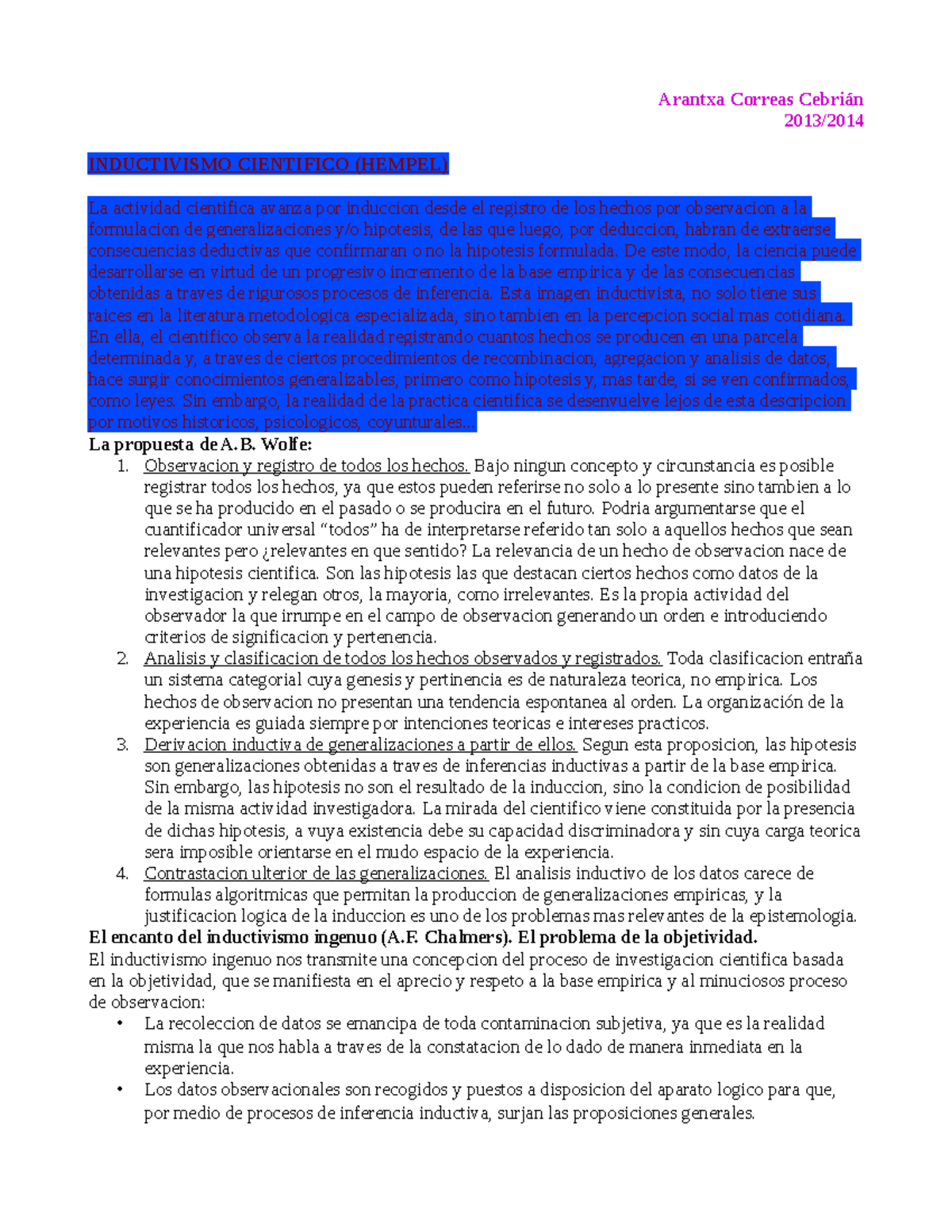 69021062: Metodología de las Ciencias Sociales - StuDocu
