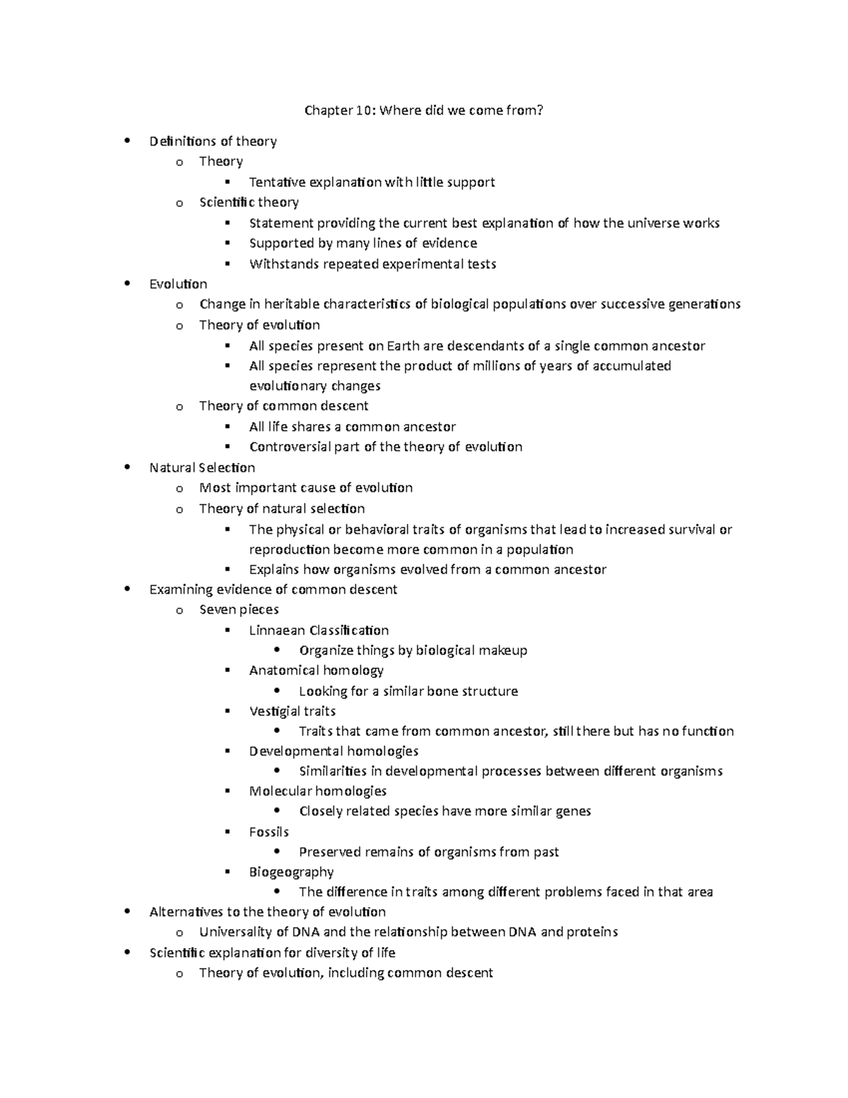 Chapter 10 Ben Greenfield Chapter 10 Where did we come from