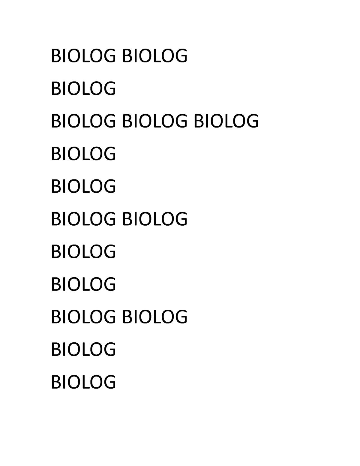 Biologg Is A World Lea - BIOLOG BIOLOG BIOLOG BIOLOG BIOLOG BIOLOG ...