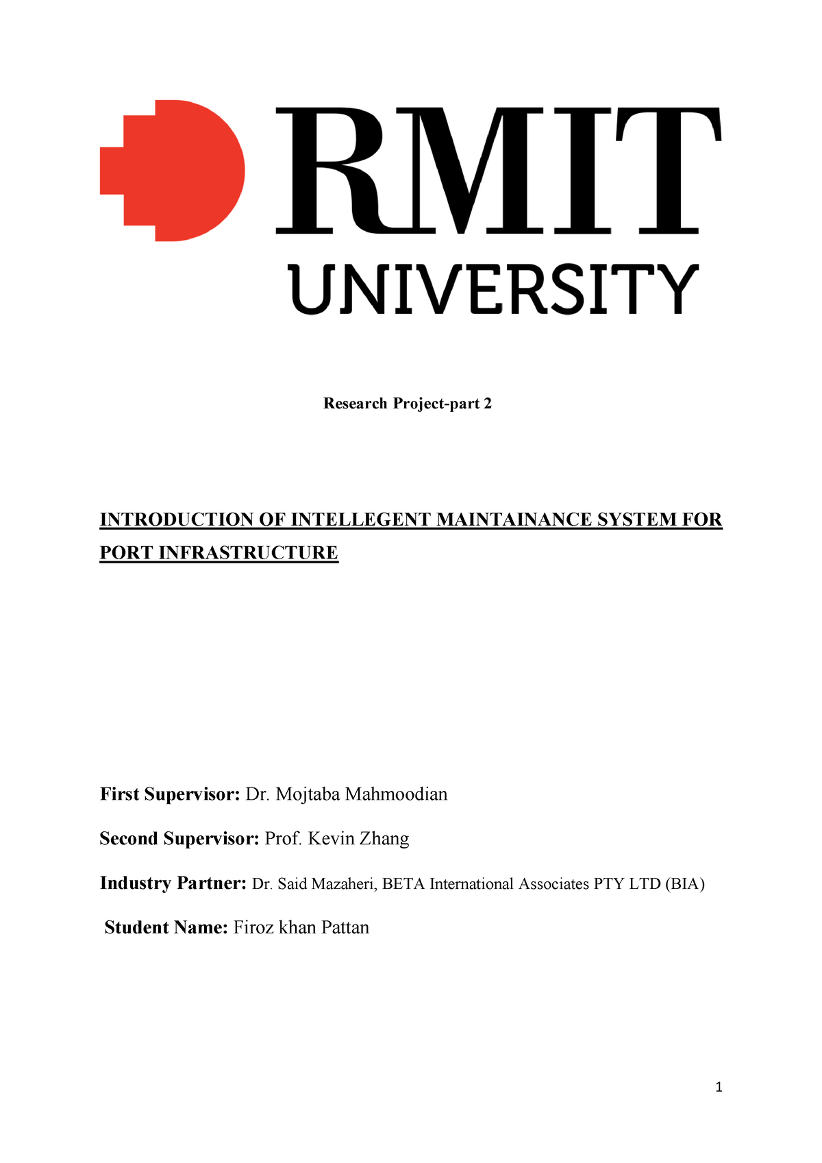 rmit thesis format