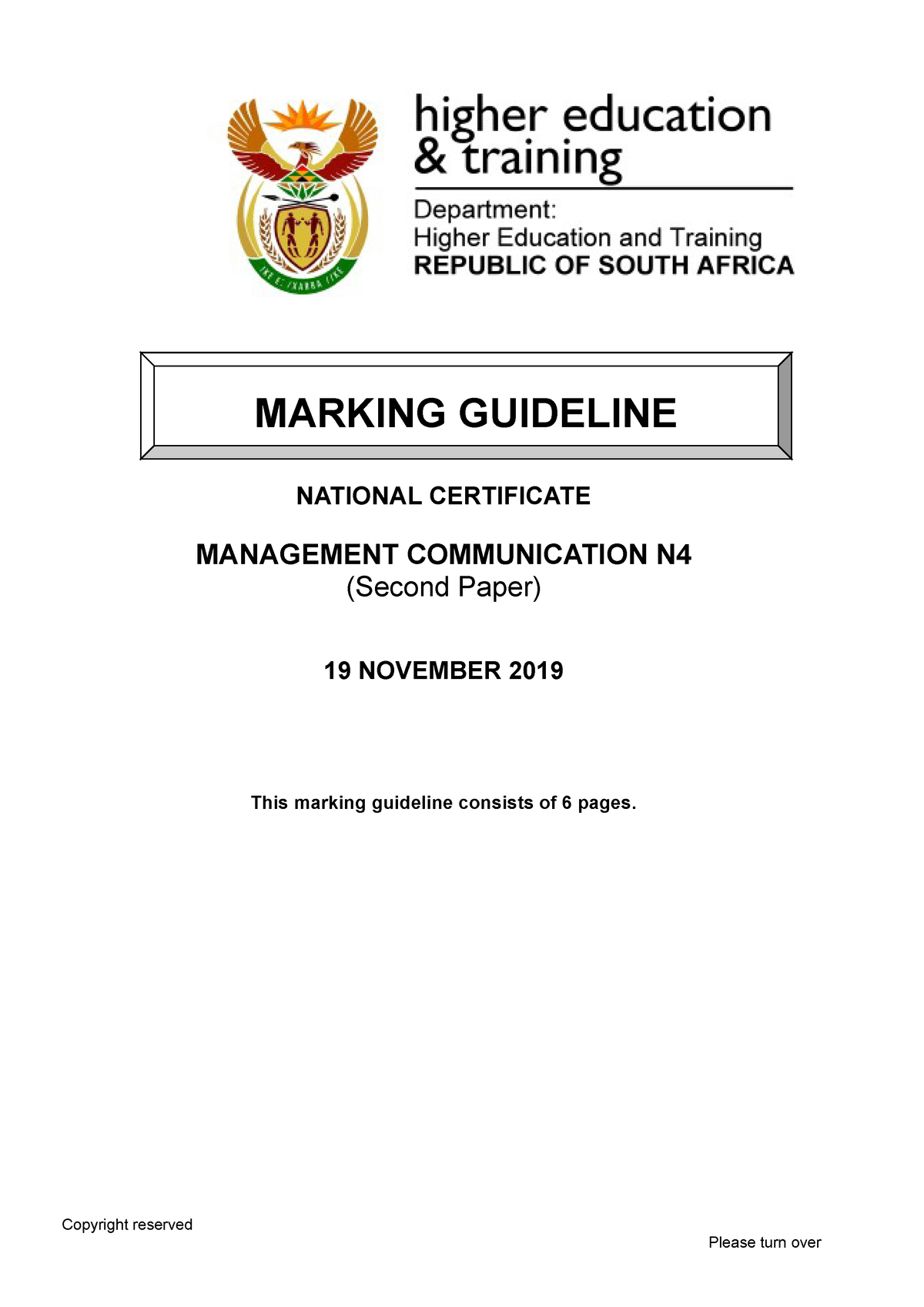 education n4 question papers may 2019 memorandum