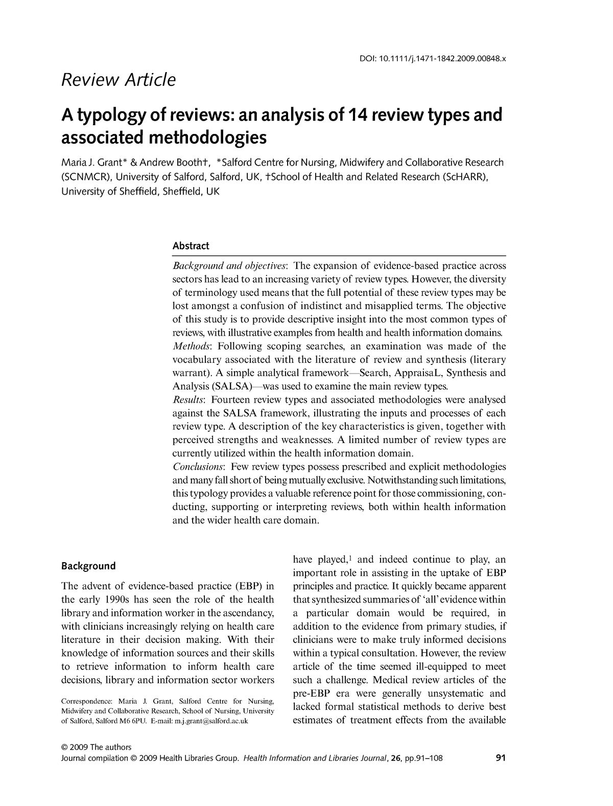 a-typology-of-reviews-an-analysis-of-14-review-types-and-associated