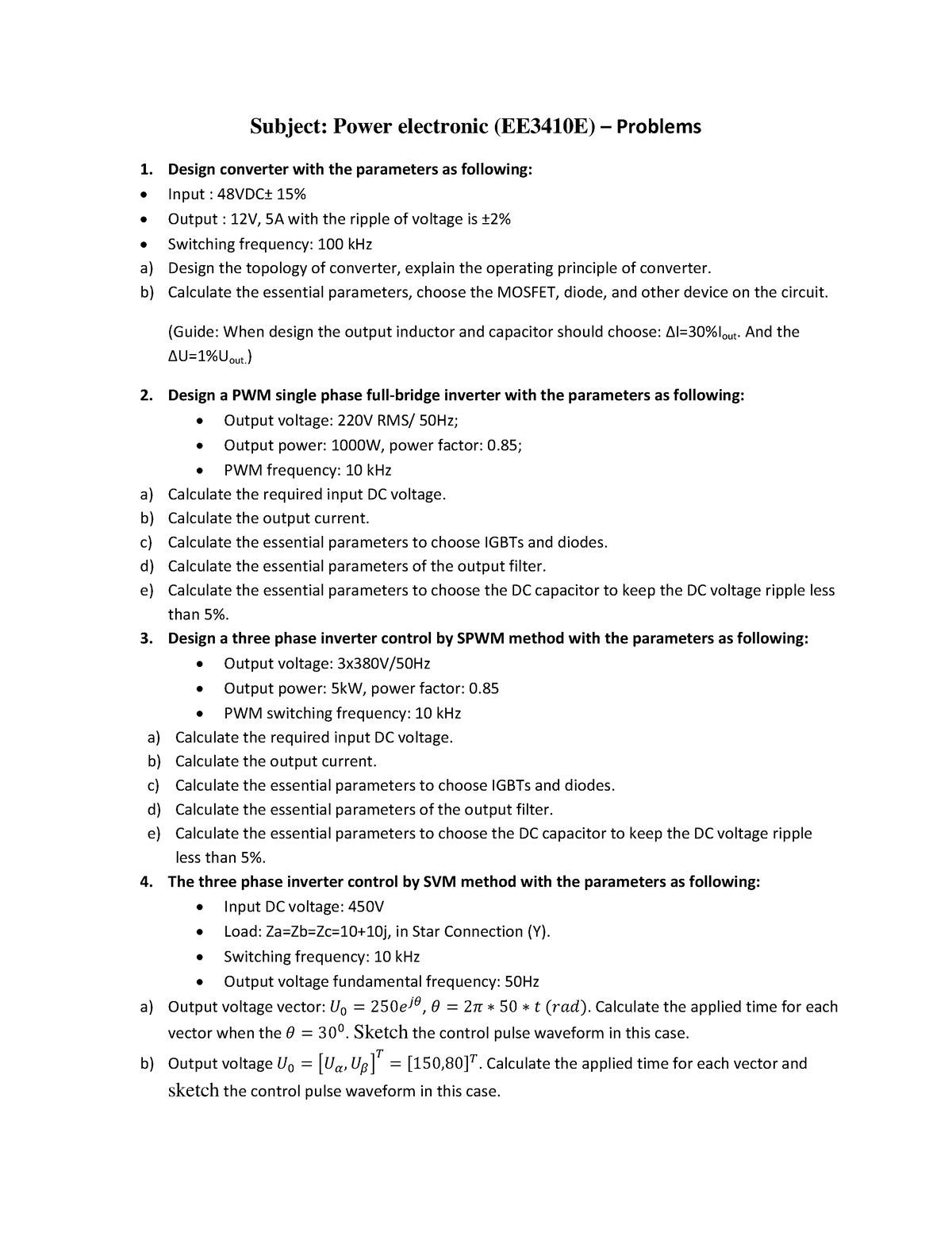 Solution-of-Exercises-Power-Electronics 2 - Subject: Power Electronic ...