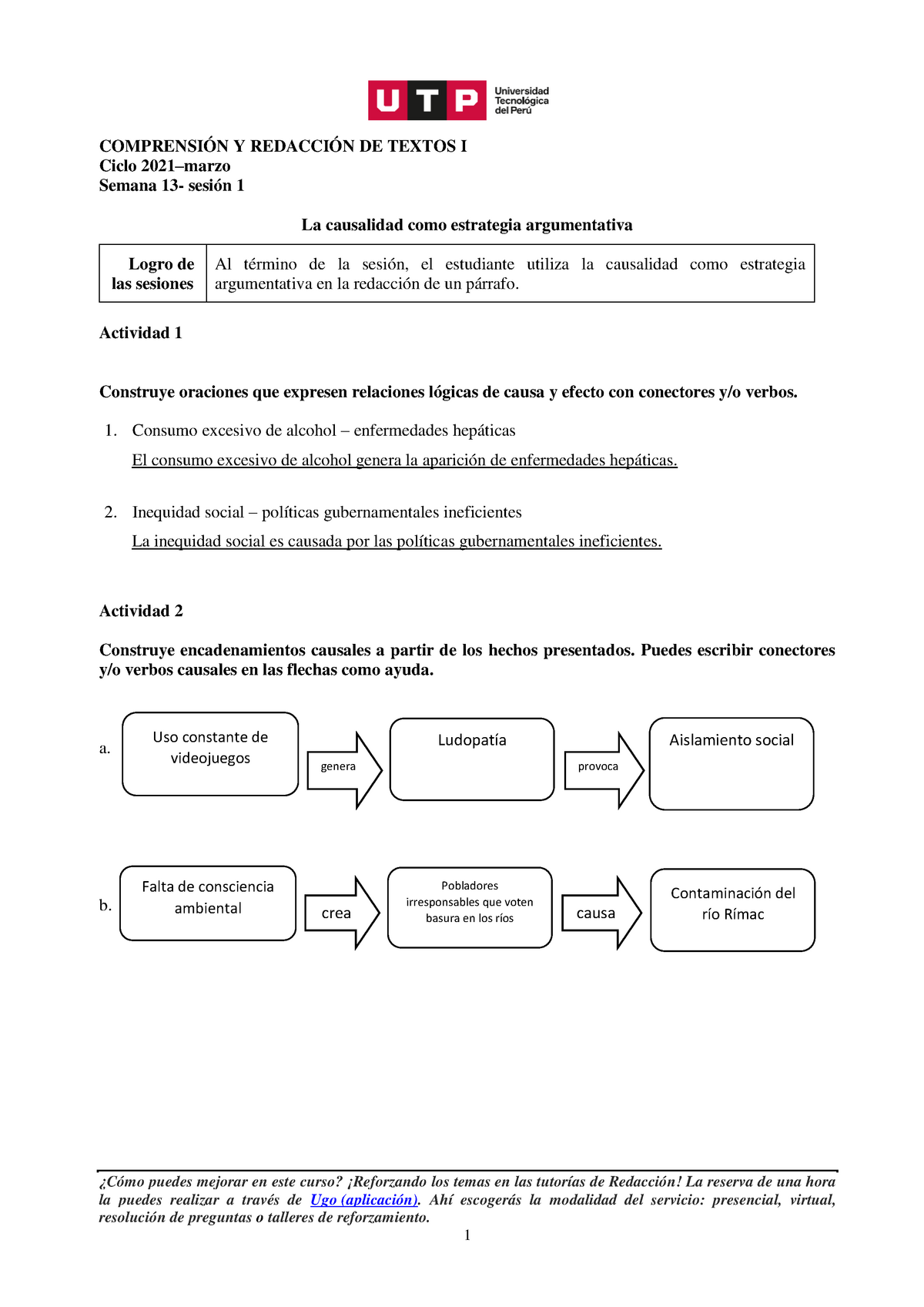 S13.s1 La Causalidad Como Estrategia Discursiva (material) 2021-marzo ...