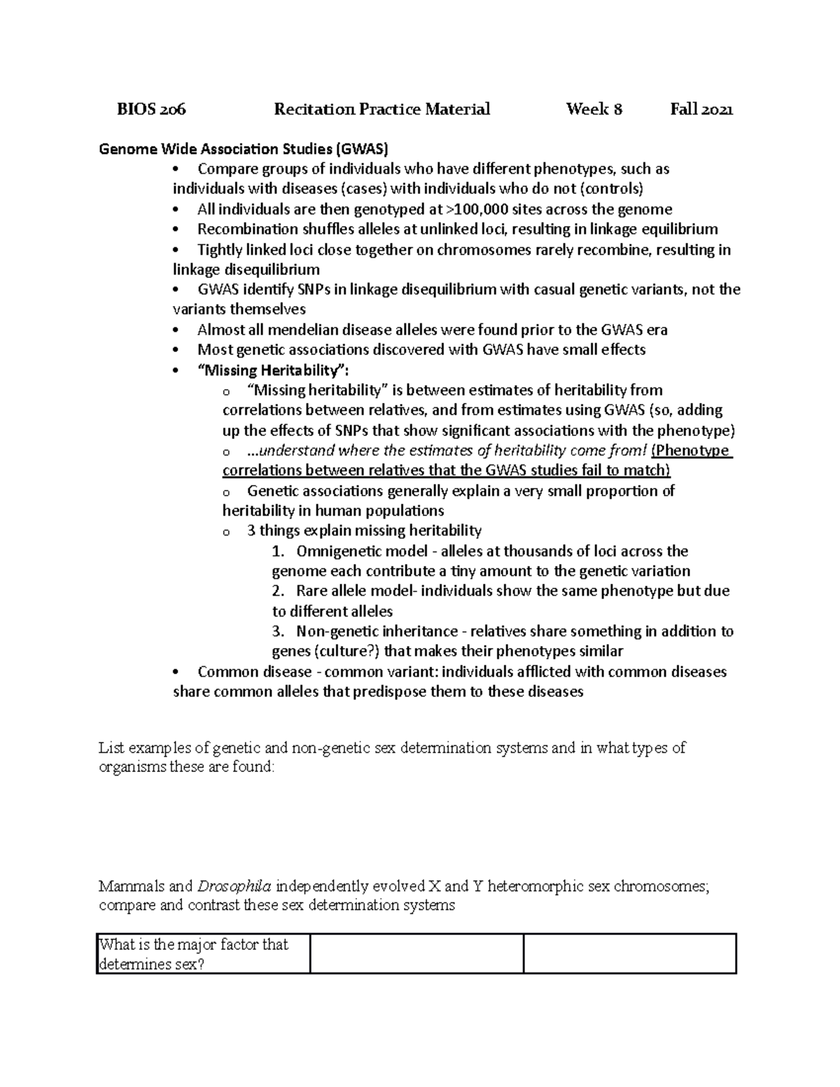 Reci Packet Week 8 Fall 2021 - BIOS 206 Recitation Practice Material ...