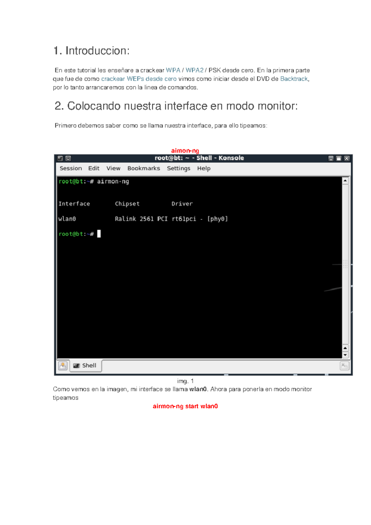 Crackear WPA-WPA2-PSK - 1. Introduccion: En este tutorial les enseñare ...