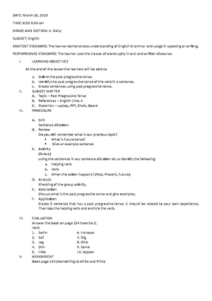 Electric circuit lesson plan grade 5 - Electric Circuit Lesson Plan: 5 ...