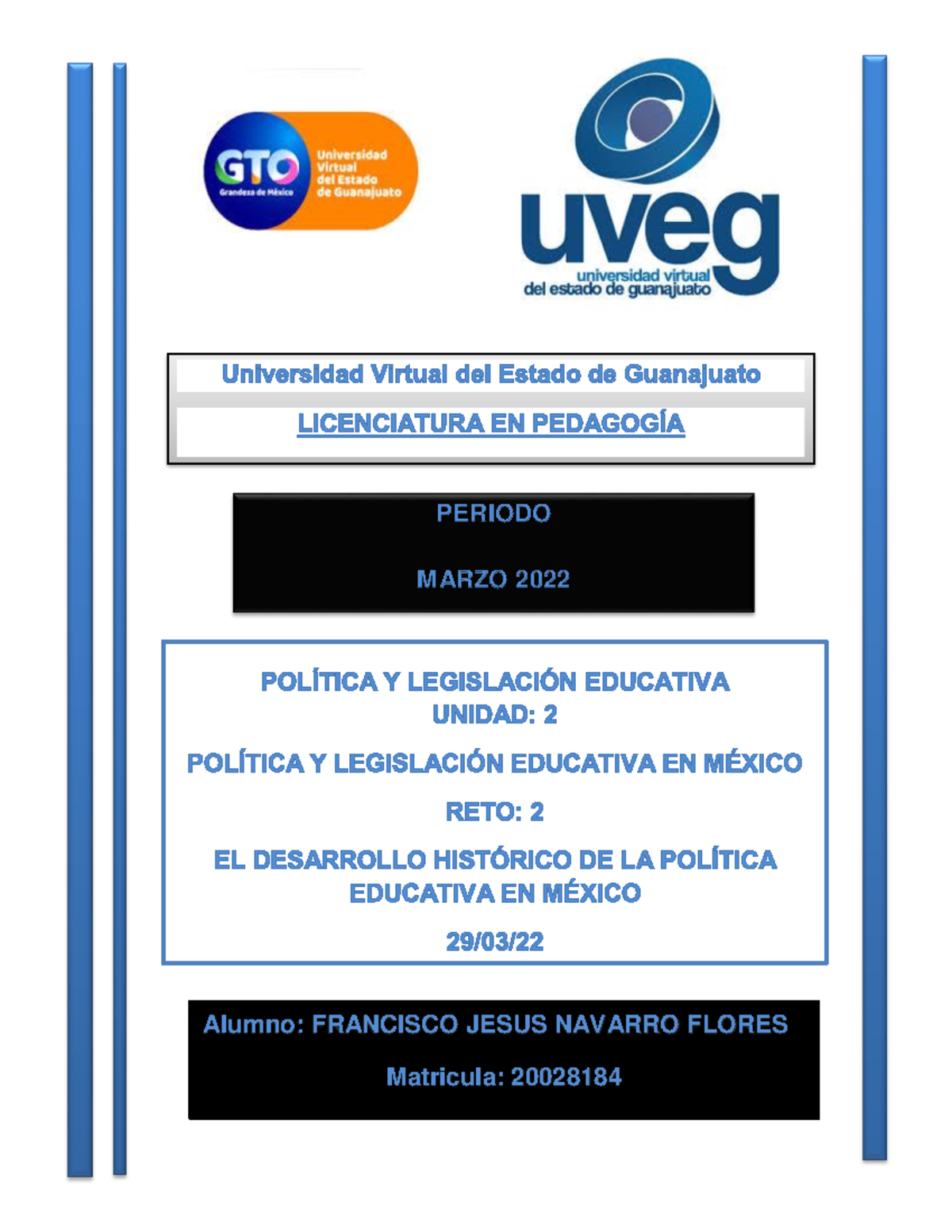 Navarro Francisco R2 U2 Cuadro Comparativo Periodo Marzo 2022 Alumno Francisco Jesus Navarro 8541