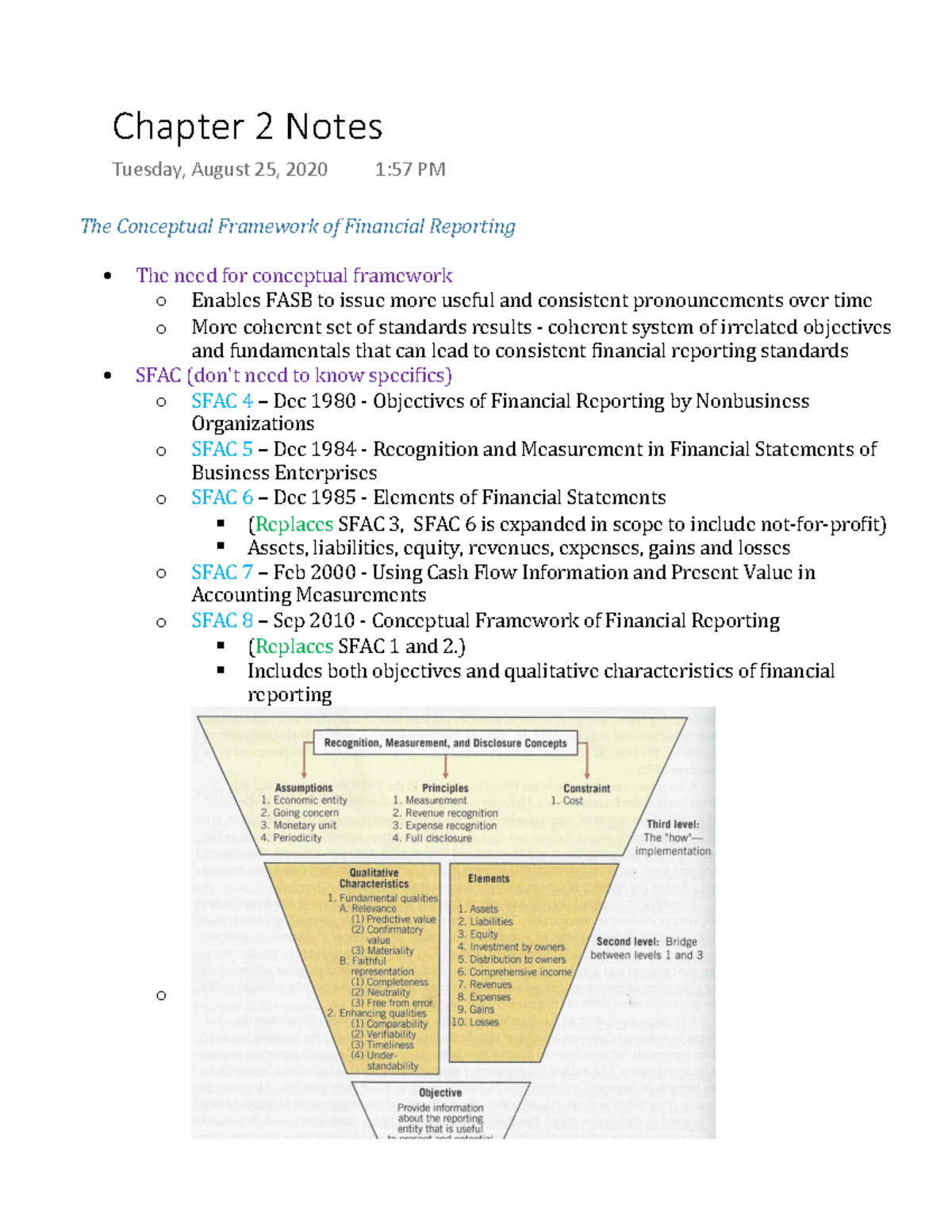 ACC 311 Chapter 2 Notes - Warning: TT: undefined function: 32 The ...