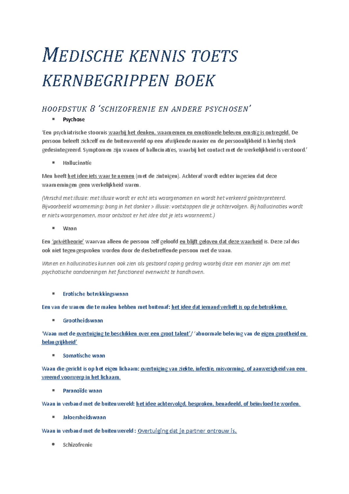 Medische Kennis Toets Kernbegrippen Boek - MEDISCHE KENNIS TOETS ...