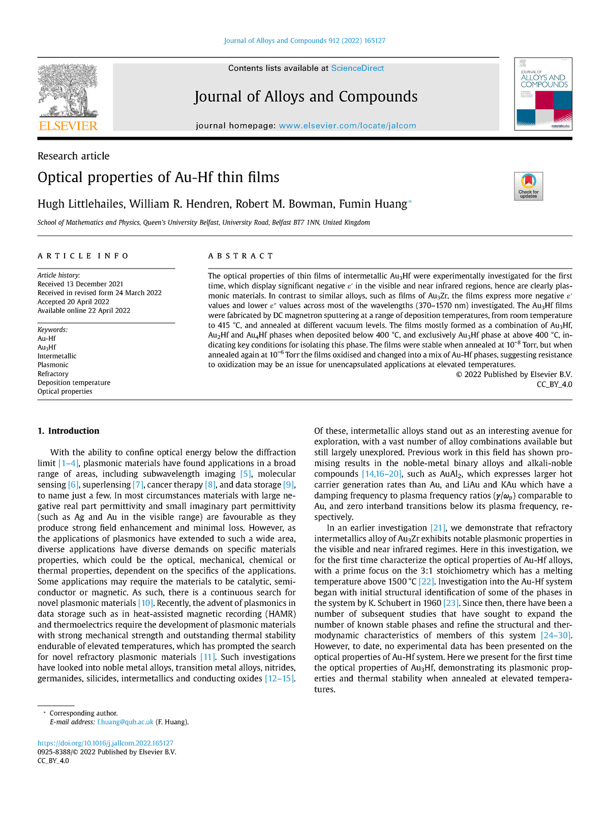 1-s2 - Article - Contents Lists Available At ScienceDirect Journal Of ...