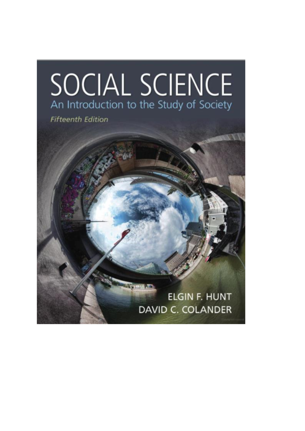 Literature Hunt and Colander 2019 ufss1504 Studocu