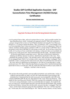 C-THR83-2205 Prüfungsinformationen