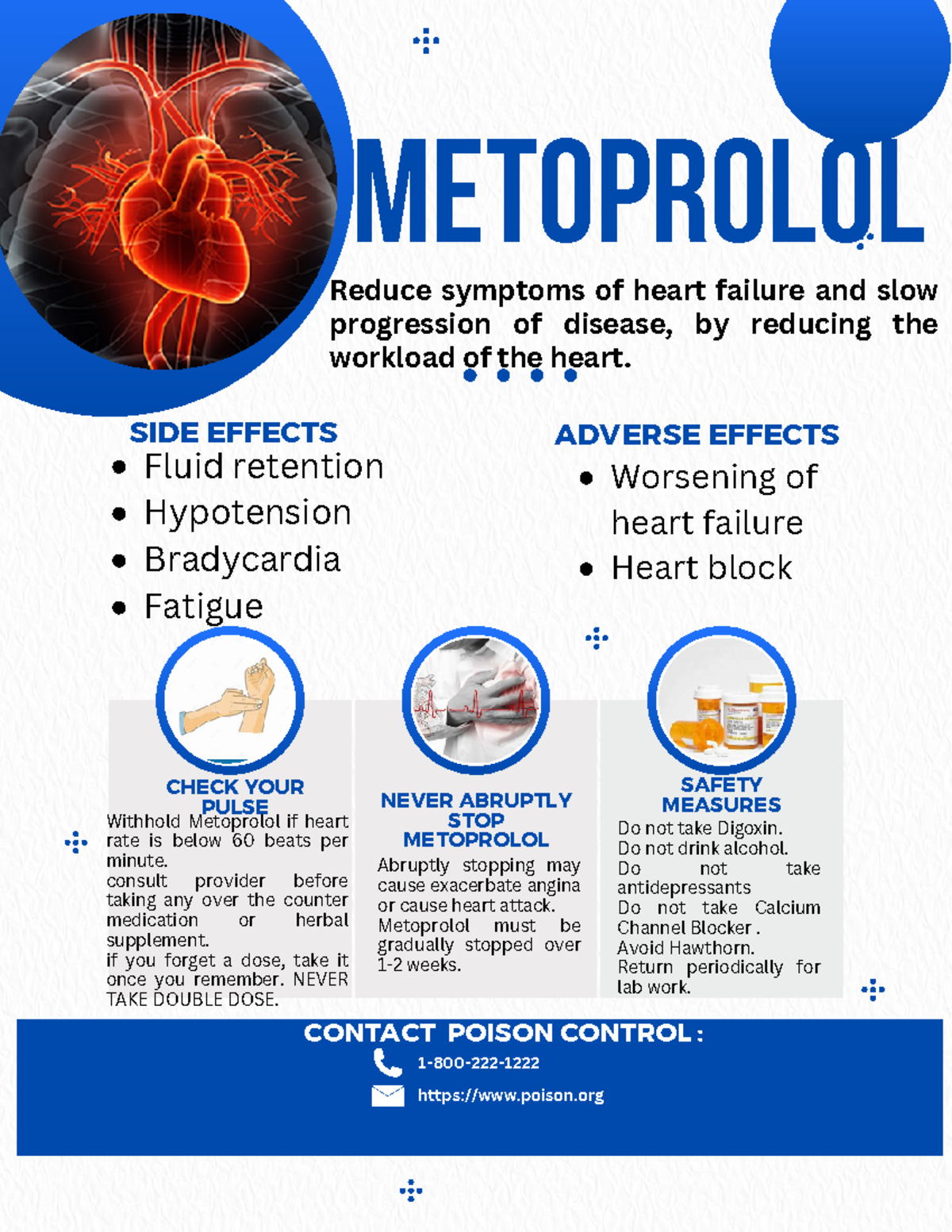 Milrinone (Primacor) - METOPROLOL Reduce symptoms of heart failure and ...