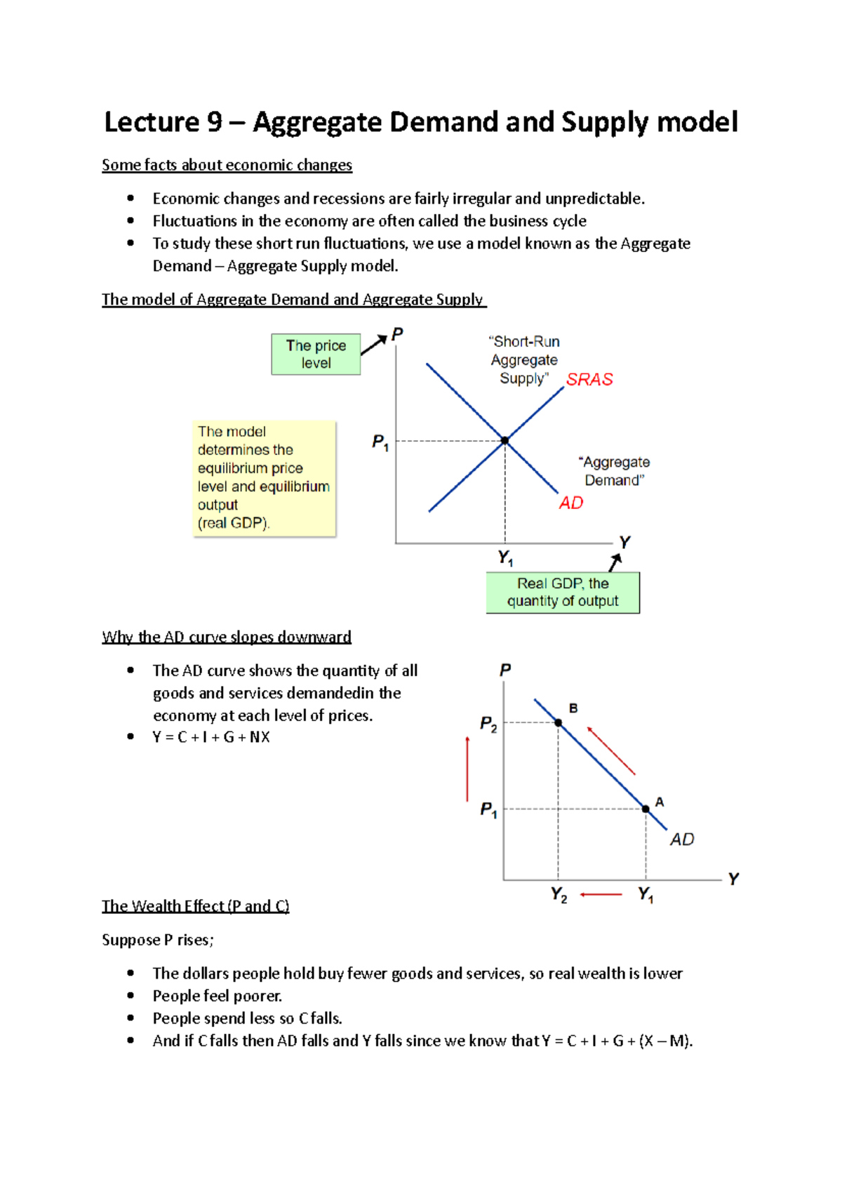 demand and supply model essay