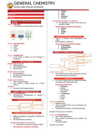 Genchem 2 - Notes - SUBJECT: ENGLISH FOR ACADEMIC PURPOSES PROGRAMS ...