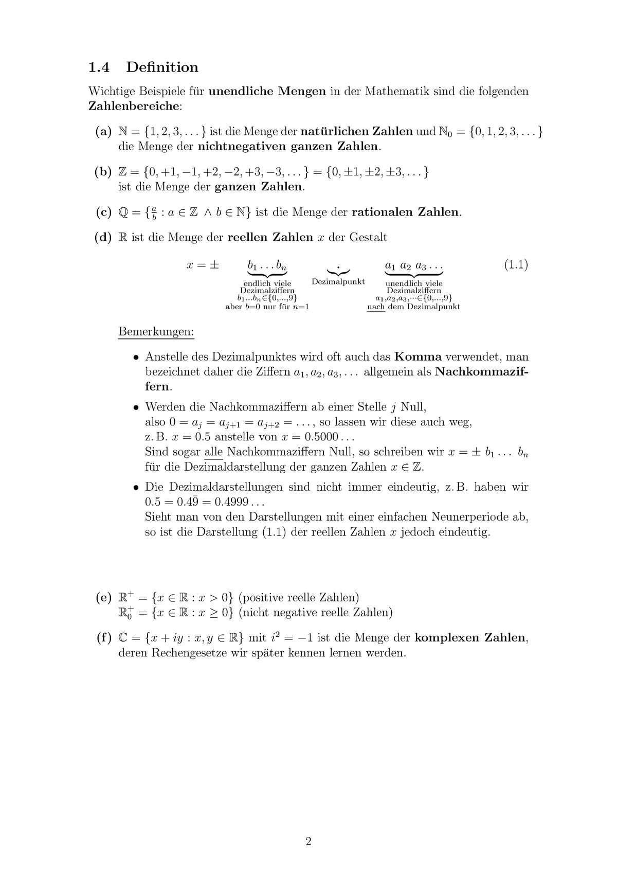 Skript Der Vorlesung Mathematik Studocu