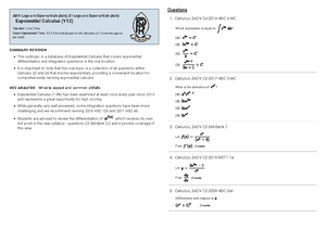 5. Integration - Areas under curves Part 2 (band 5 Questions Only ...