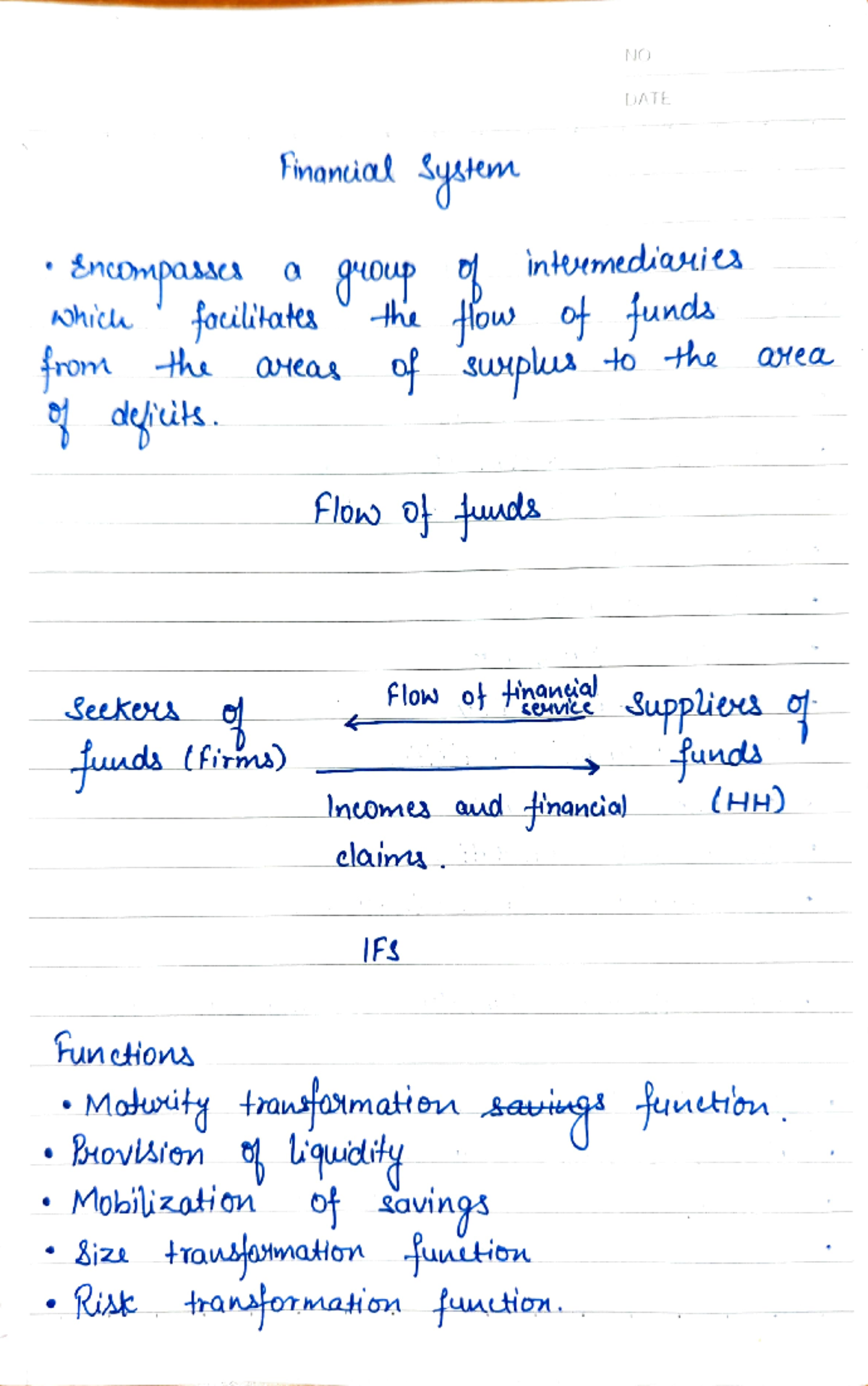 FMS Notes - FMS unit - Bachelors of Business Administration - Studocu