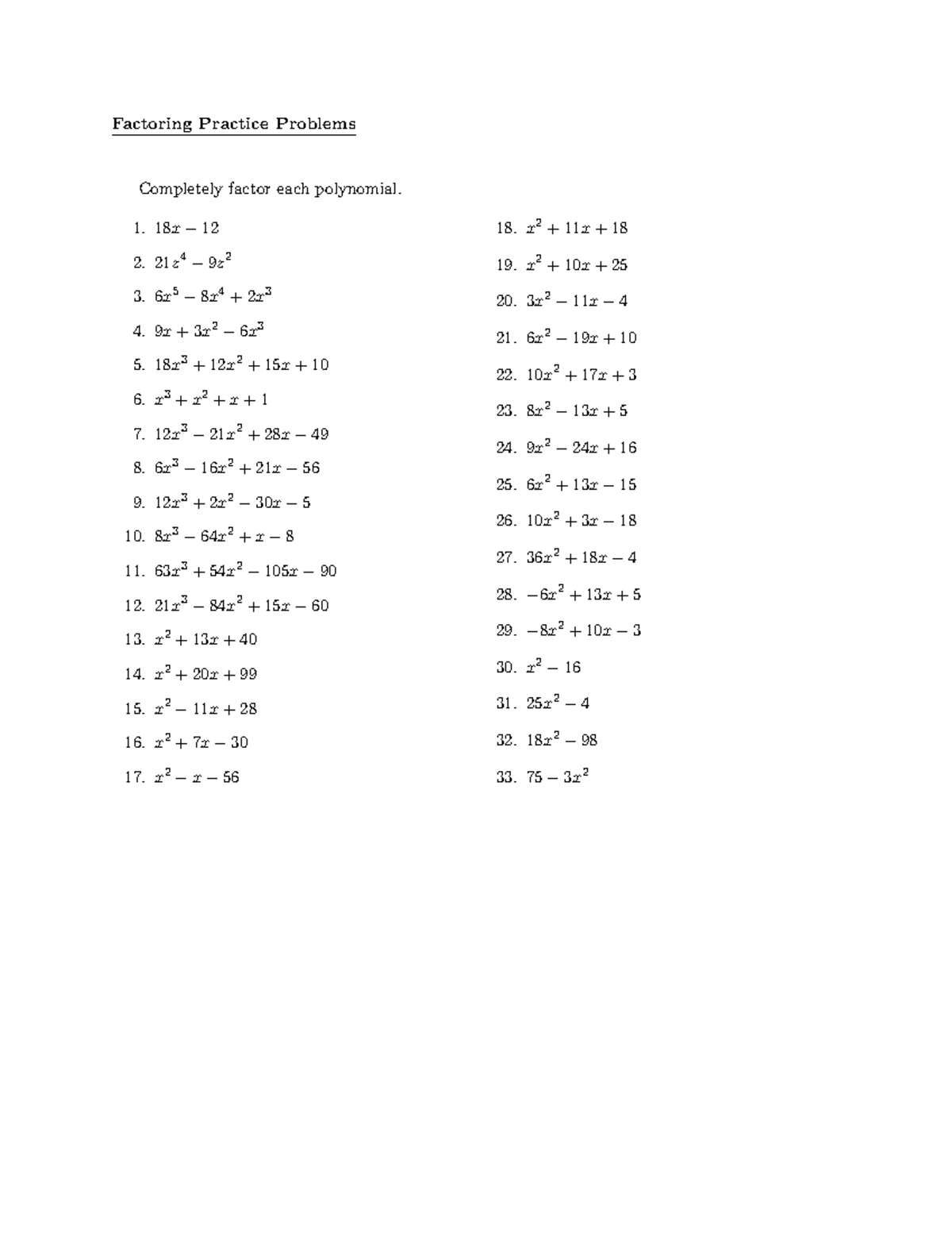 Simple Polynomial problem (CISIA Practice for English TOLC-E) : r/MathHelp