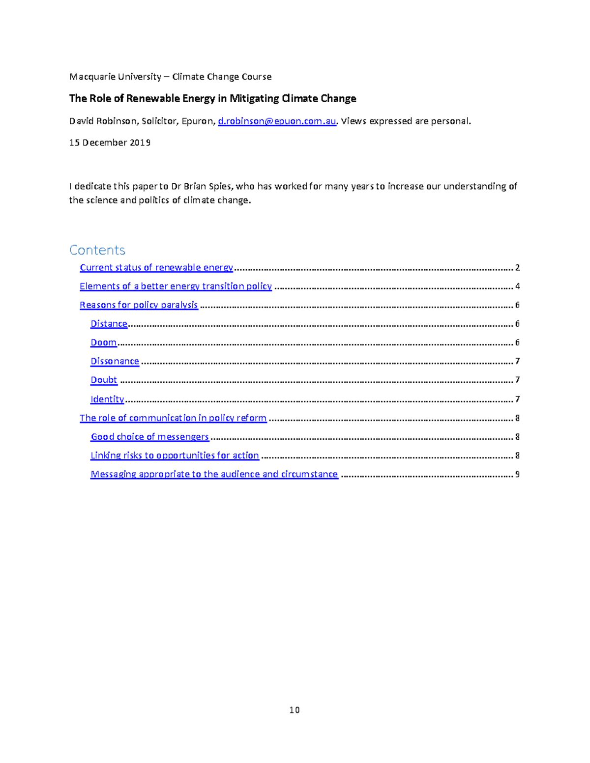 The Role of Renewable Energy in Mitigating Climate Change - Warning: TT ...
