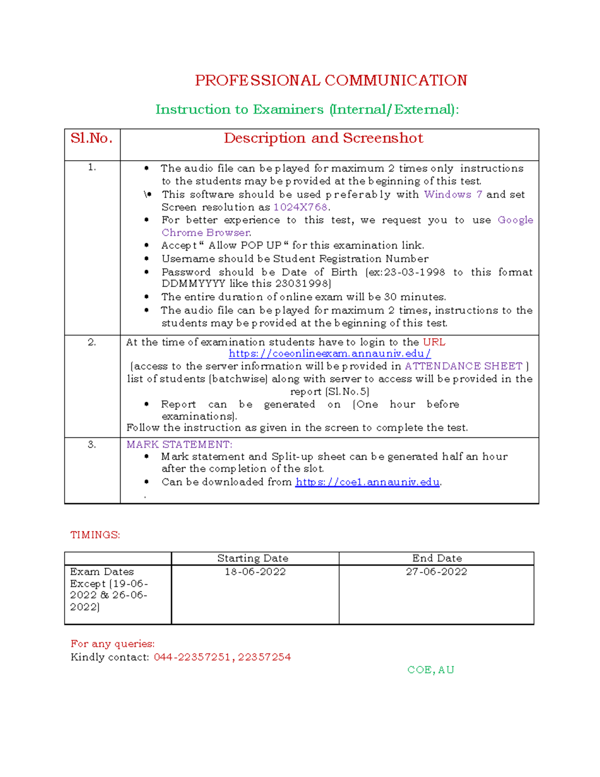 Stucor AU Professional- Communication Instructions-1 - PROFESSIONAL ...