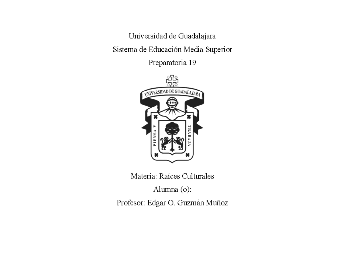 Libro De Raices Culturales Udg Pdf