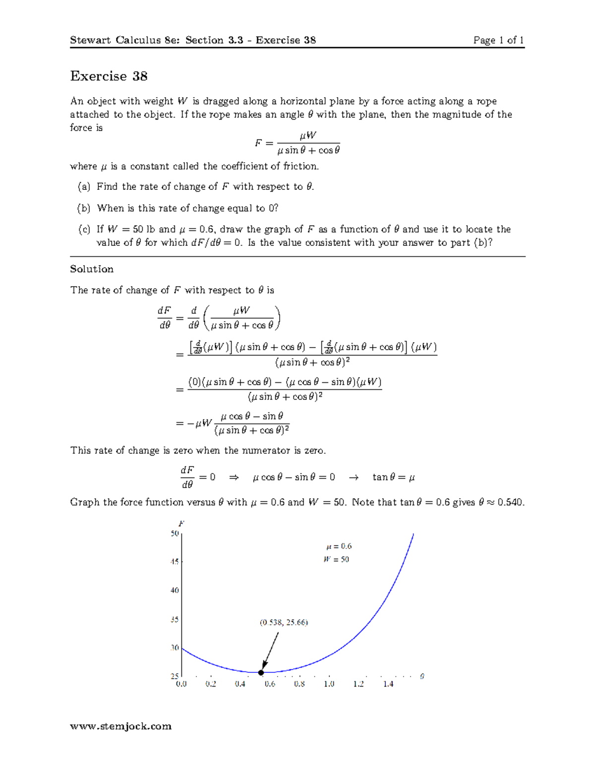 Stewart Calcch 3s33e38 Stewart Calculus 8e Section 3 Exercise 38