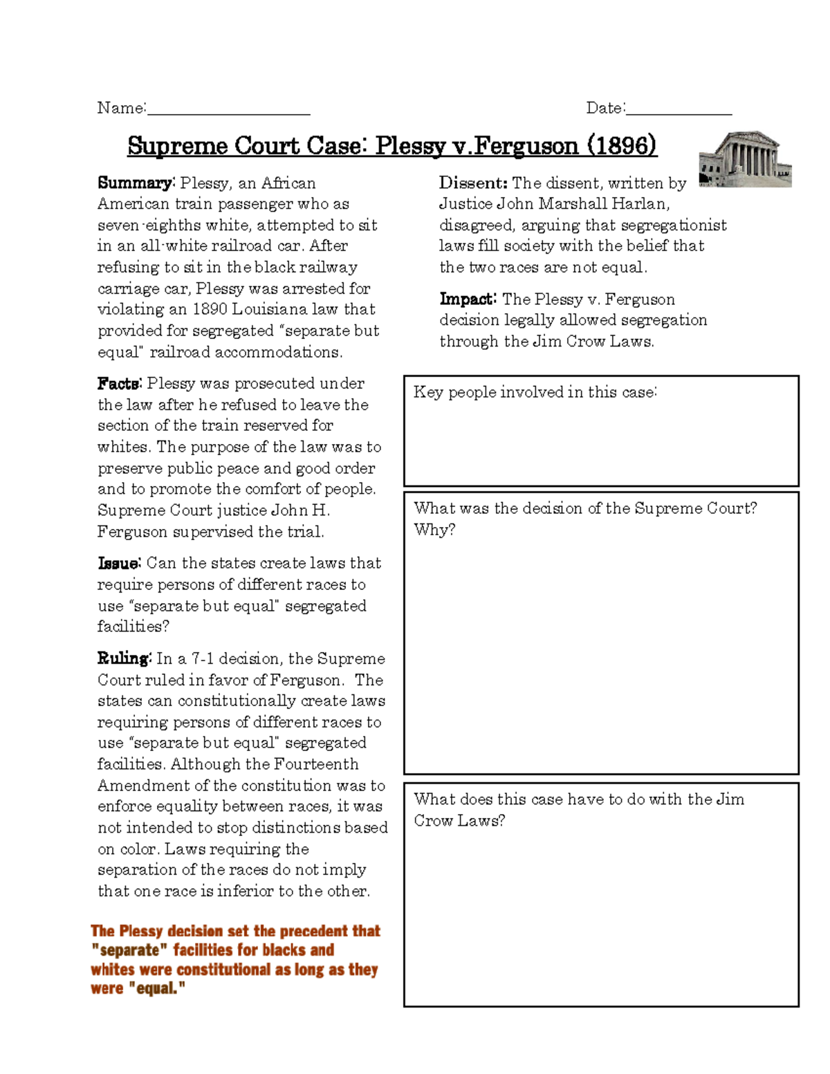 supreme court case study 1