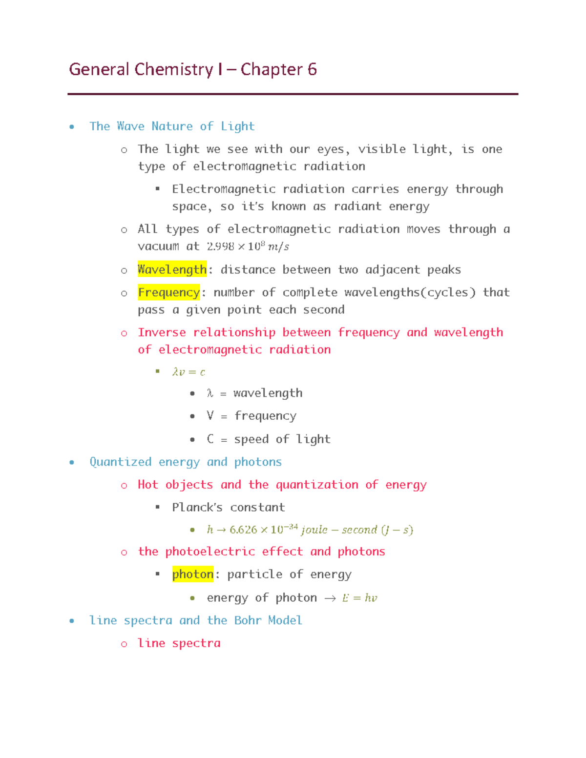 General Chemistry I - 6 - Hemmes Gen Chem Introducing Orbitals And ...