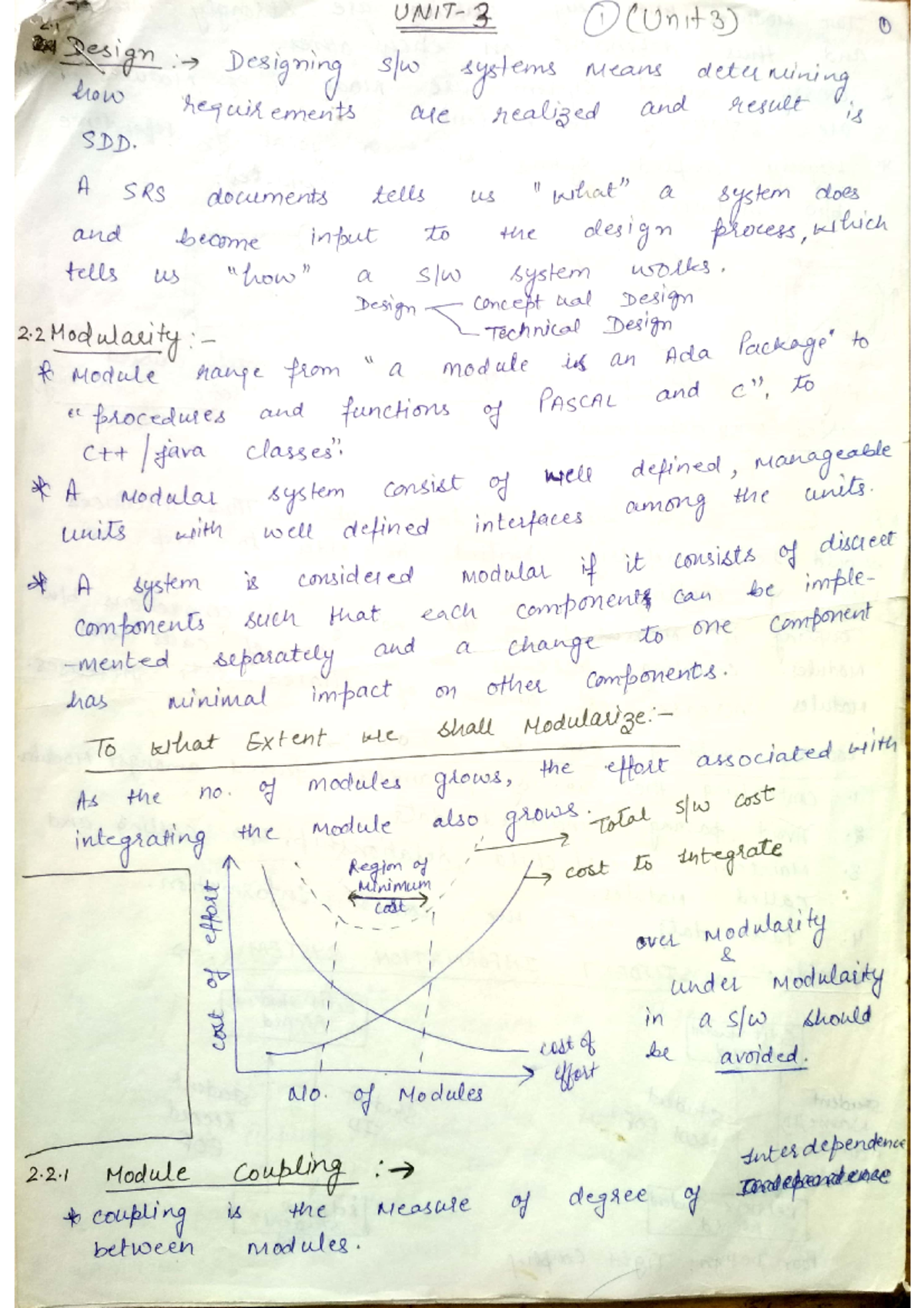 Software Engineering UNIT 3 PART 1 - 1 (Unit3) 0 Design : how ...