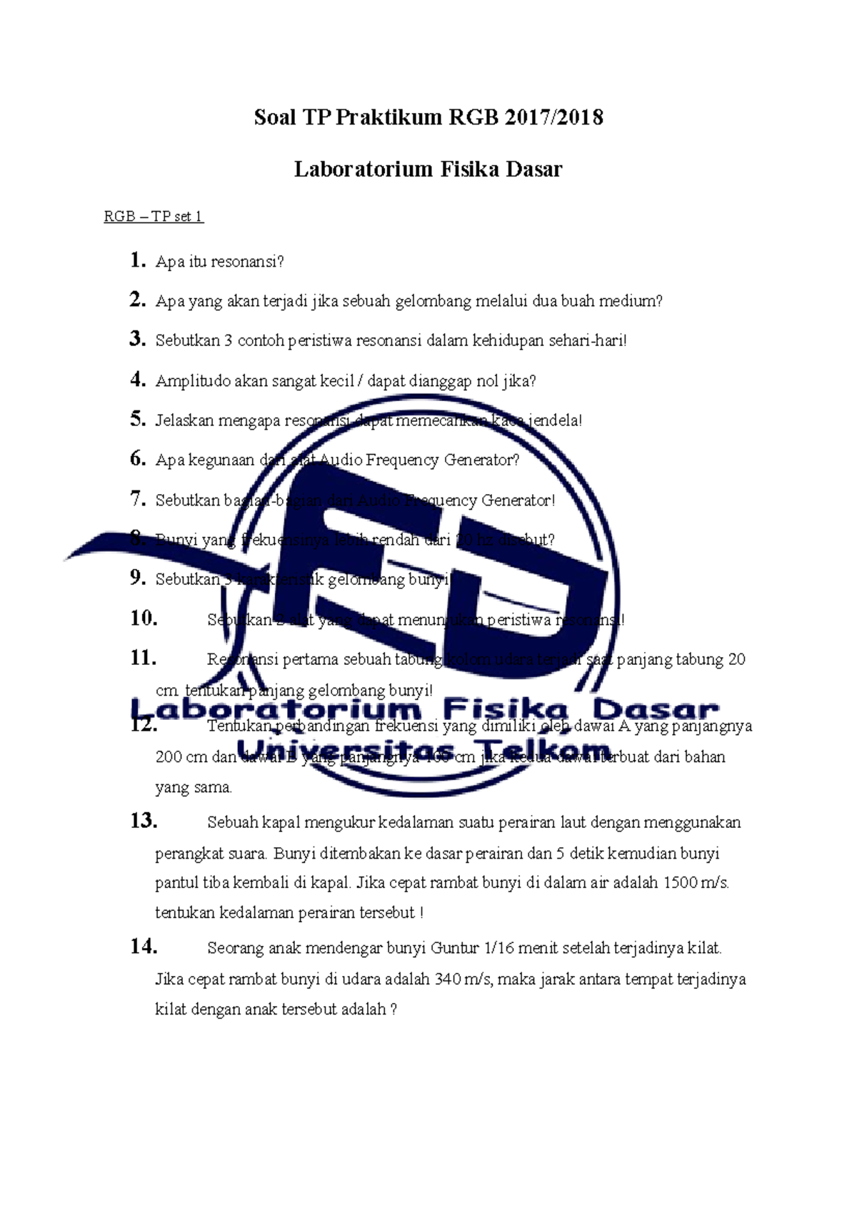 TP RGB 1 - Practice Task About Basic Physics - Soal TP Praktikum RGB ...