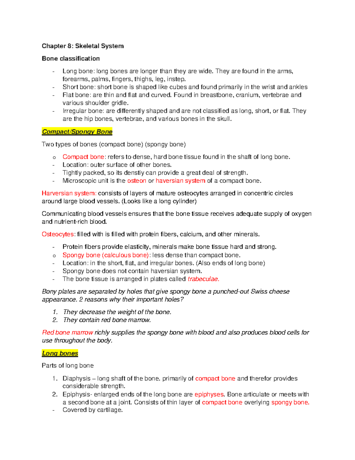 document-4-work-chapter-8-skeletal-system-bone-classification-long