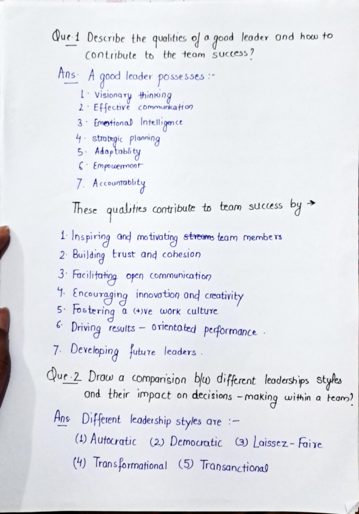 Assignment 2 of pcs - These are pcs notes - Que 1 Describe the ...