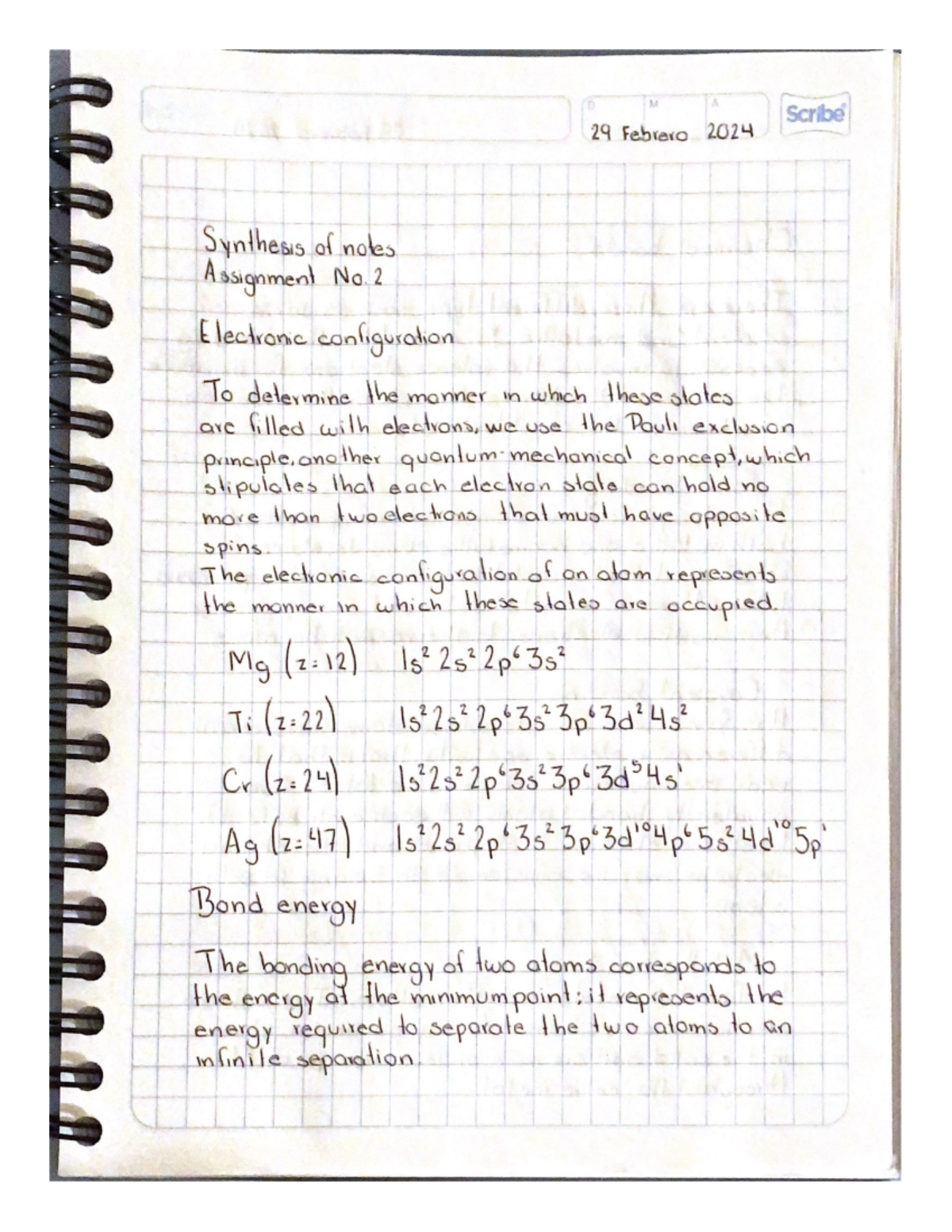 Synthesis of notes - sintesis de notas de materiales - La ciencia del ...