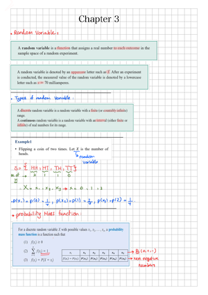 Chapter 8 - Notes - Probability and Statistics for Engineers - Chapter ...