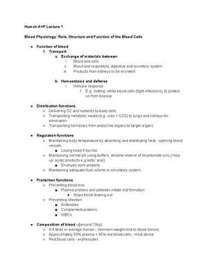 human anatomy 2 Exam, questions and answers - Exam Sample Questions ...