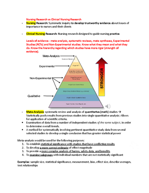 Nursing Research Critique #1 Sample Paper - Critique Assignment # Jenna ...