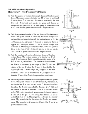 Me659Kane Equations Examples - 1/ ME 6590 Multibody Dynamics Examples ...