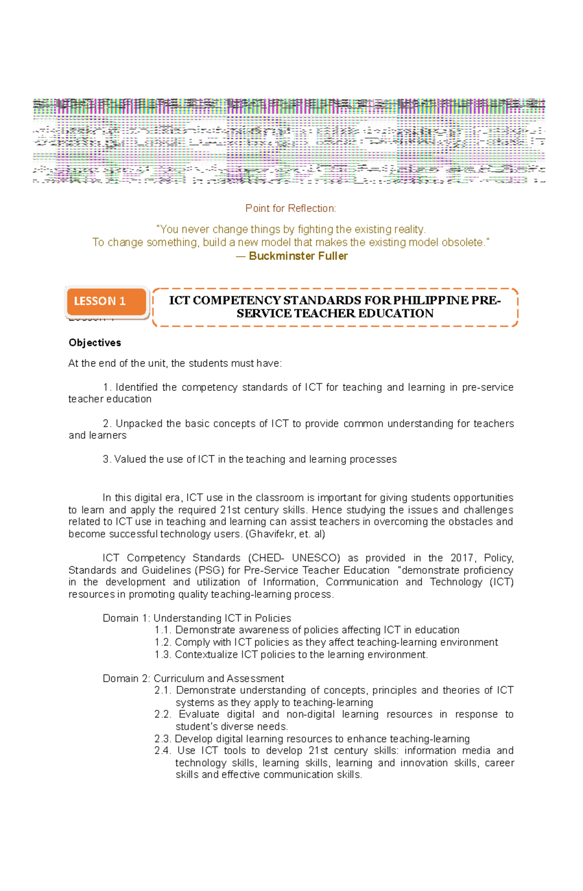 Module+1+Introduction+to+Teaching+and+Learning+with+Technology - Point ...