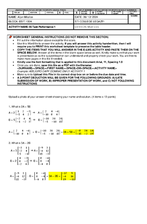 Milallos, Aljon DM Quantifiers Practice Exercises - GRADING PERIOD (PUT ...