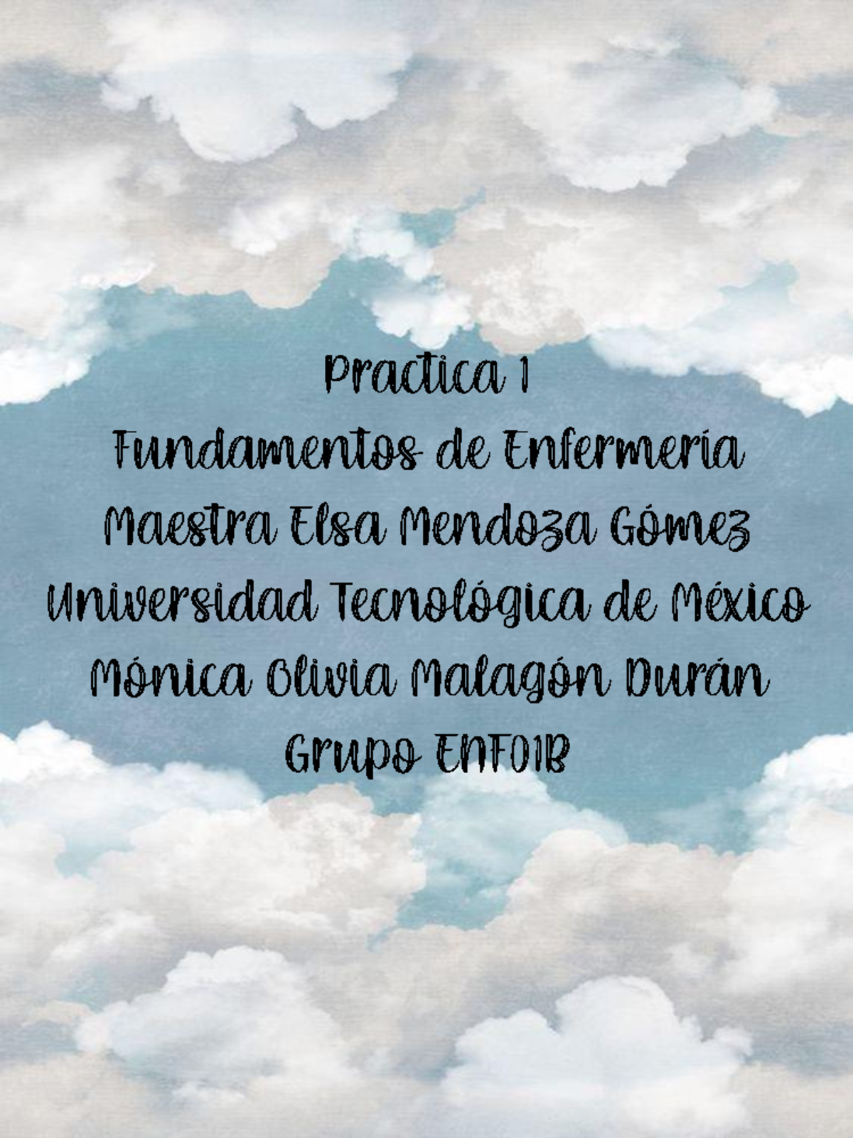 Practica 1 Dimensiones Del Cuidado - En La EnfermerÌa Uno De Los ...