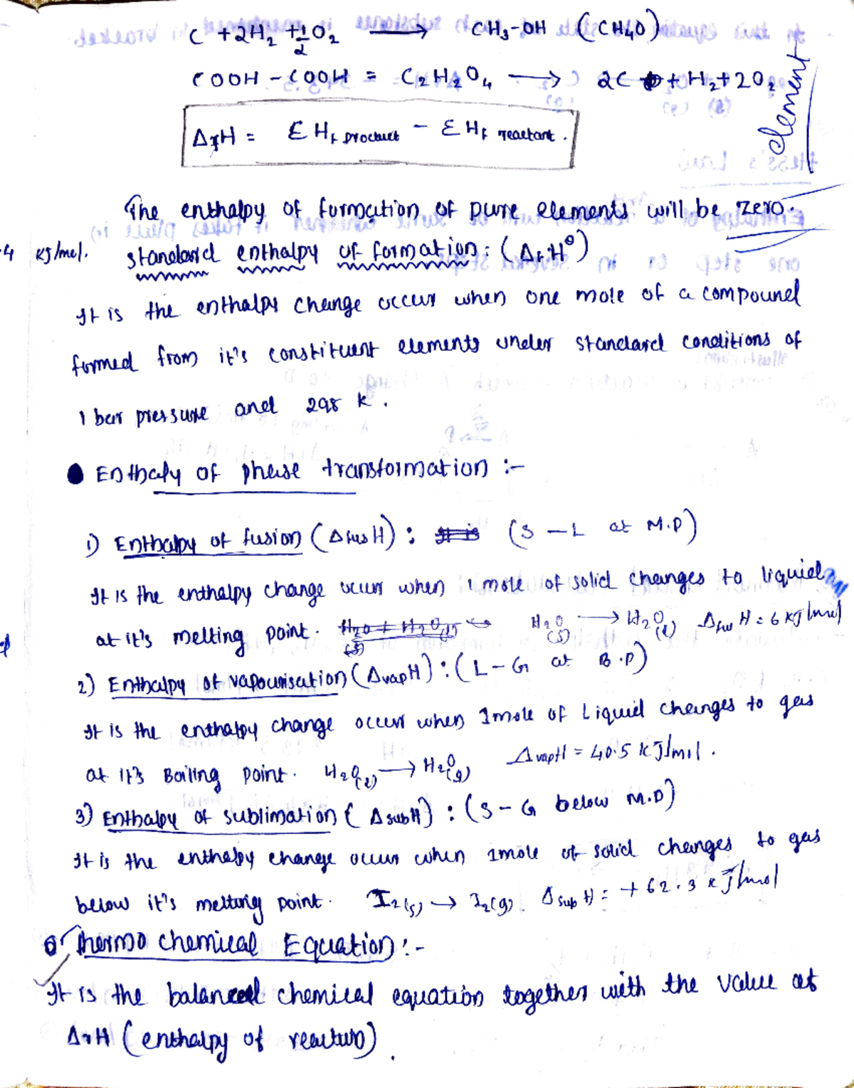 Thermodynamics 2 - Lecture Notes 11 - Chemistry - Studocu