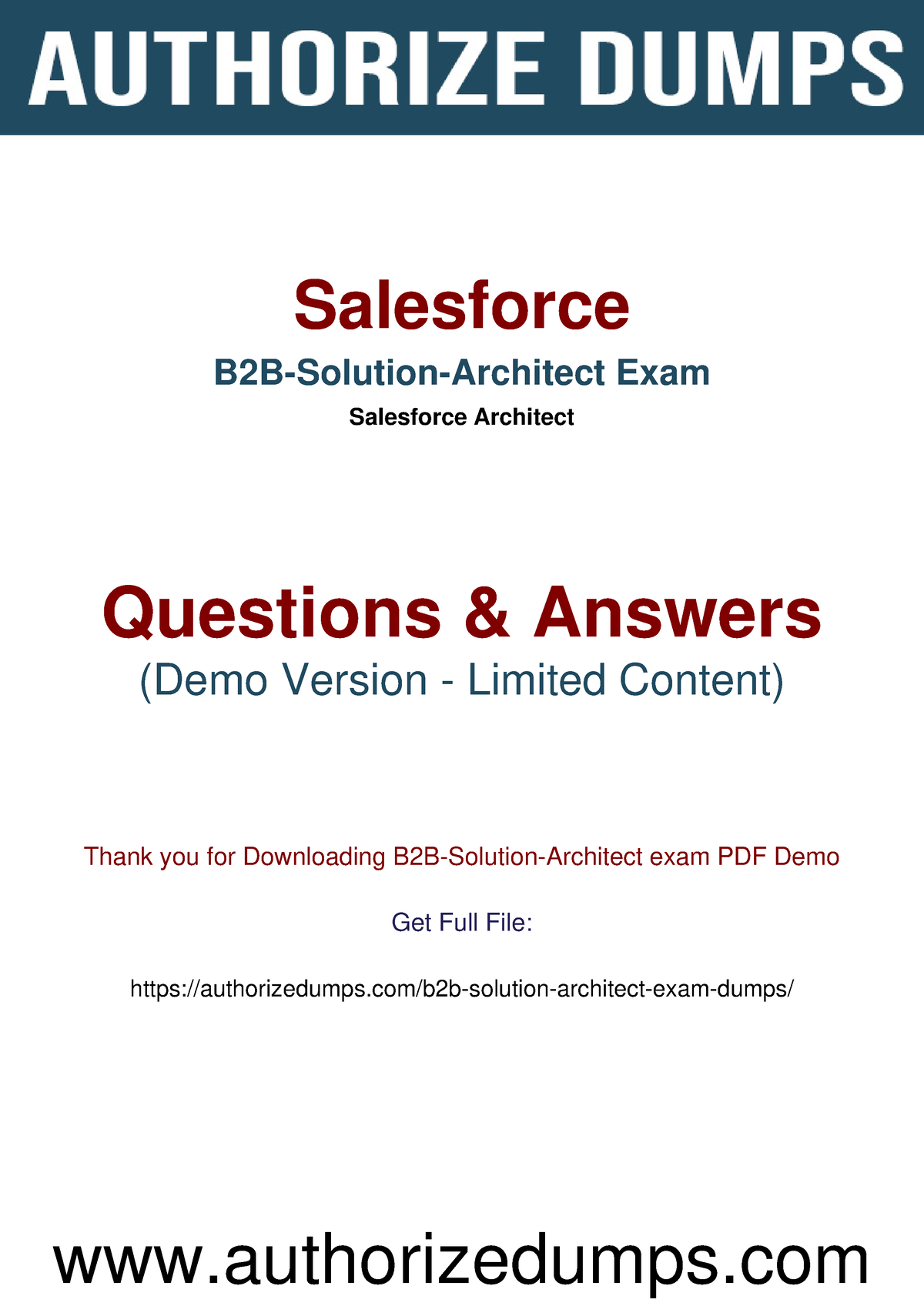 B2B-Solution-Architect Prüfungsvorbereitung