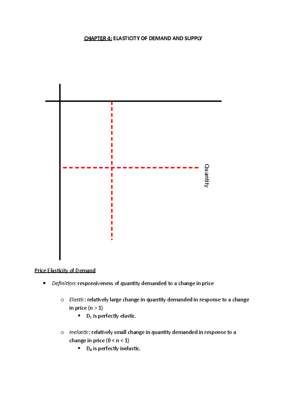 3+Elasticity - Slides used in class - CHAPTER 4: ELASTICITY OF DEMAND ...
