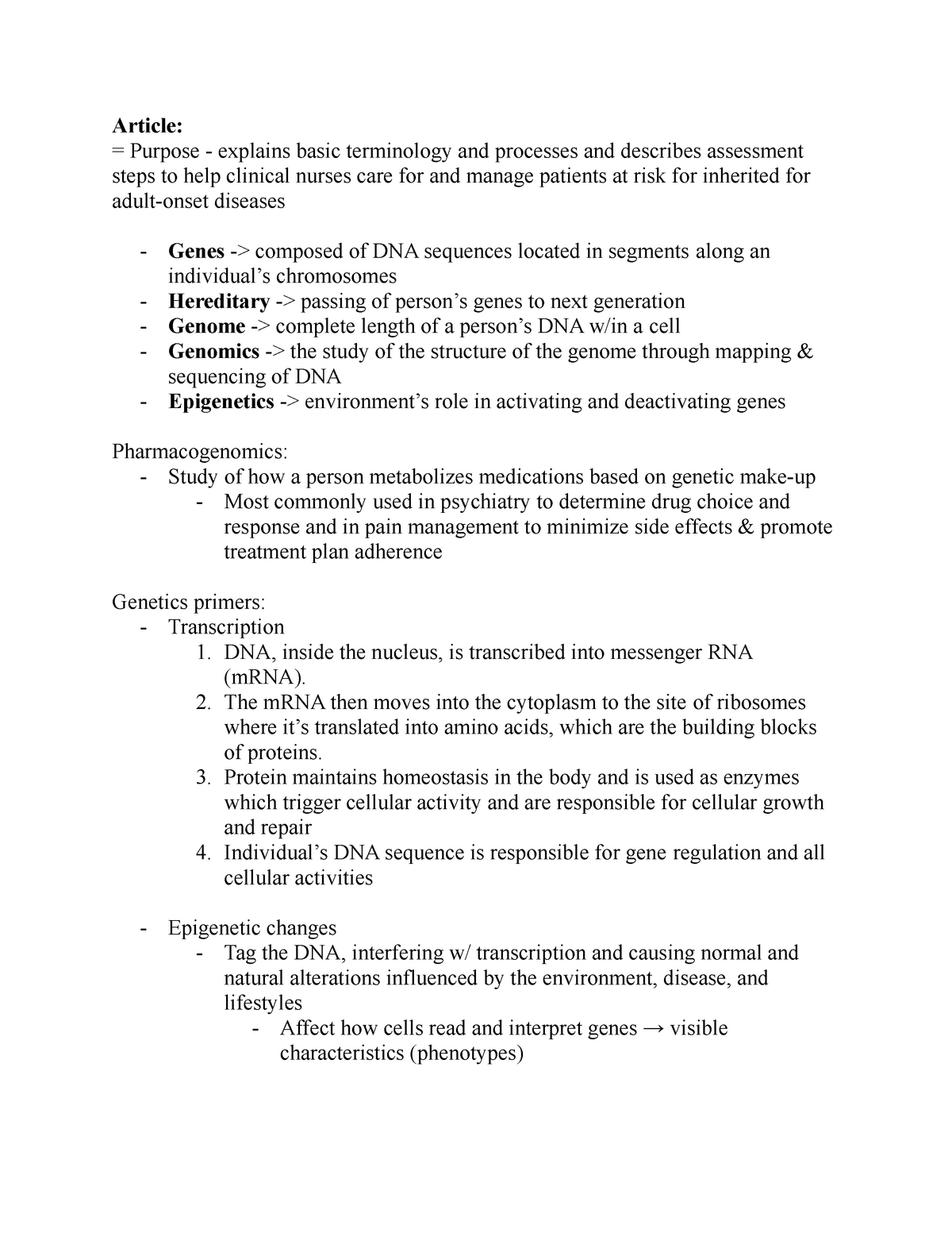 research paper about genetic mutations