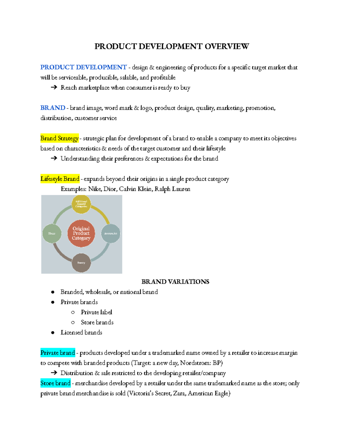 01 Product Development Overview - PRODUCT DEVELOPMENT OVERVIEW PRODUCT ...